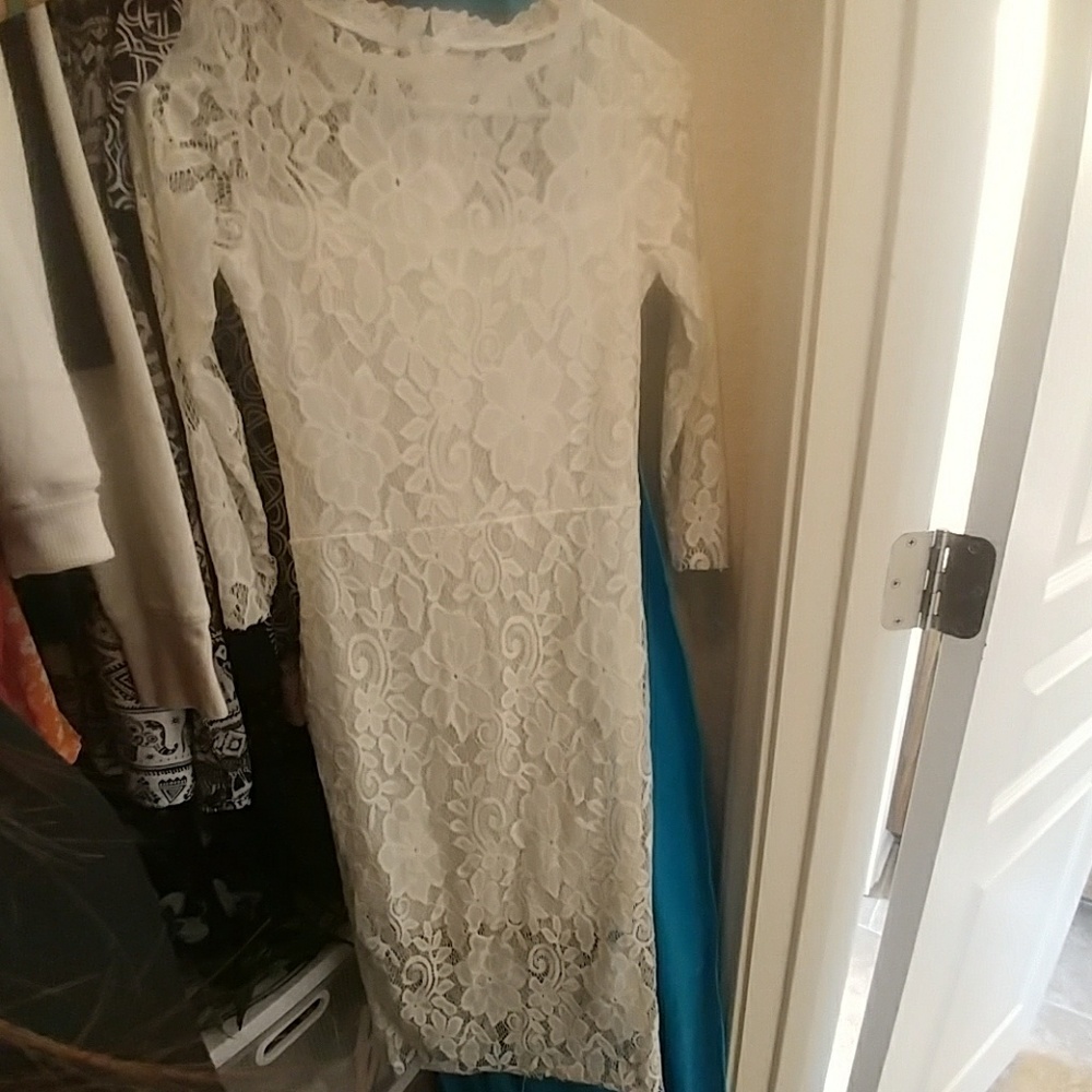 White dress